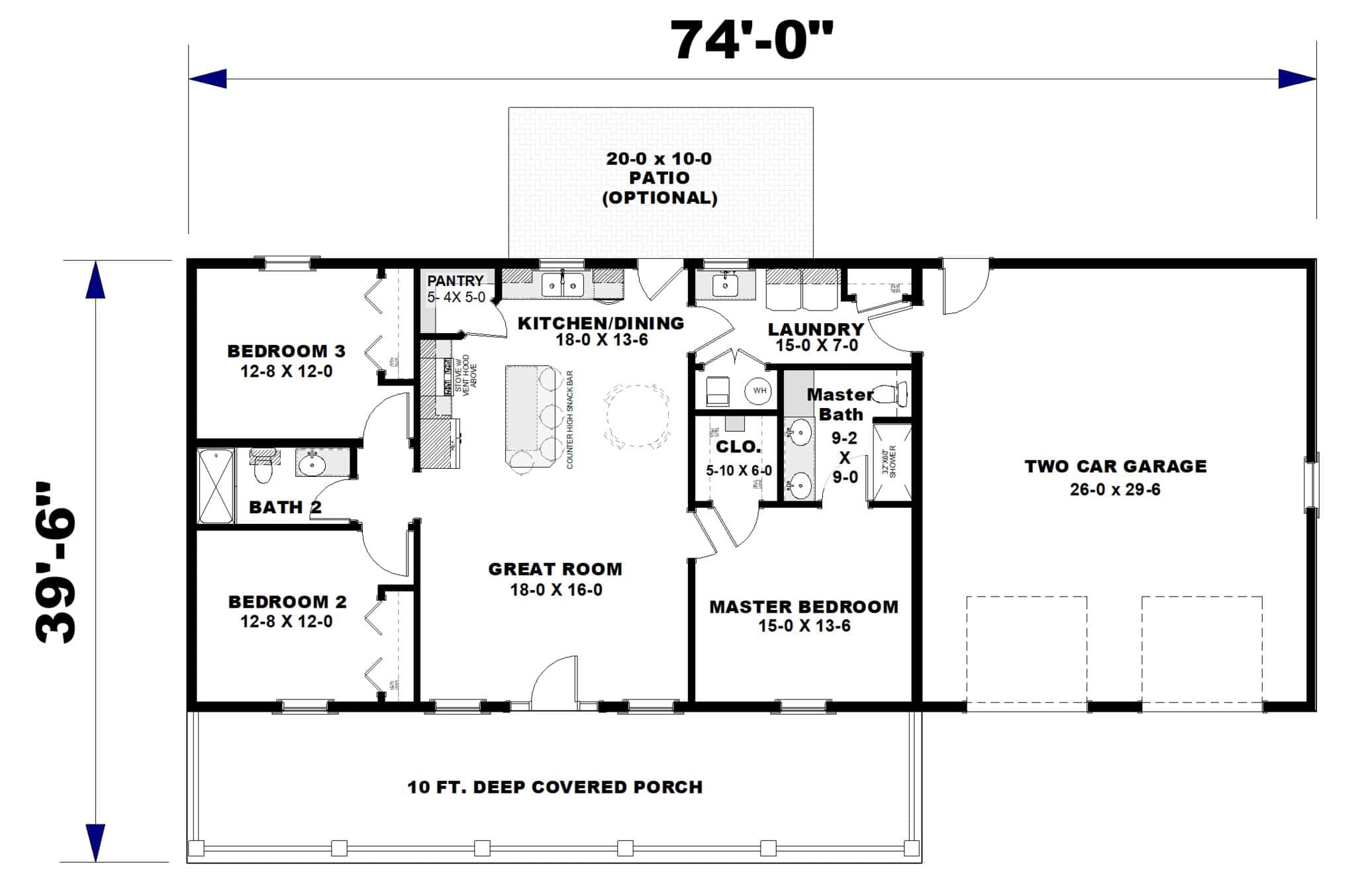 Floor Plan First Story