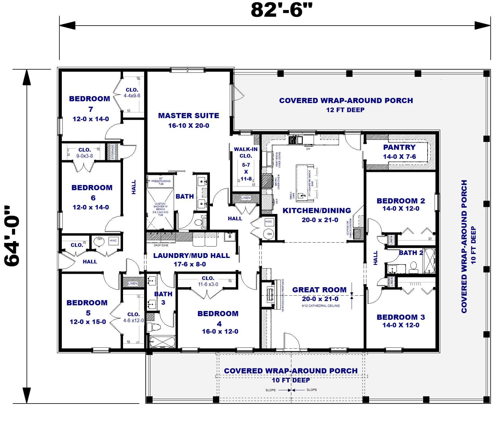 Floor Plan First Story