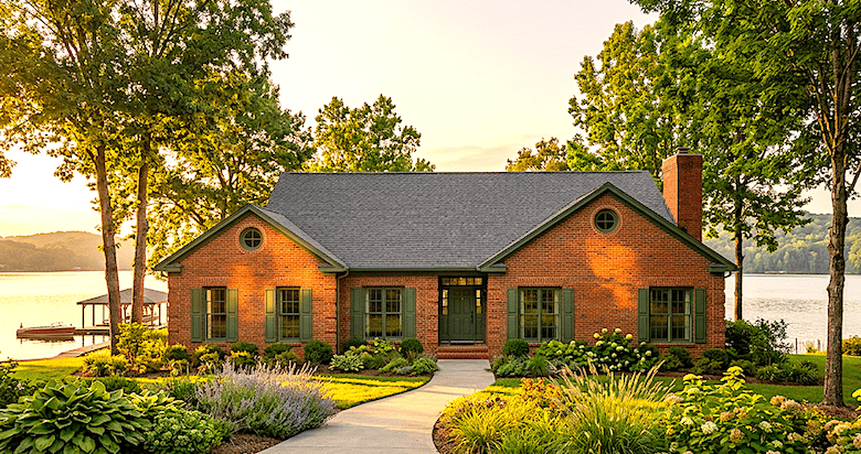 4-Bedroom, 2720 Sq Ft Ranch House Plan - 124-1032 - Front Exterior