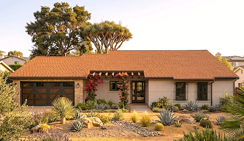 3-Bedroom, 1435 Sq Ft Ranch House Plan - 124-1037 - Front Exterior