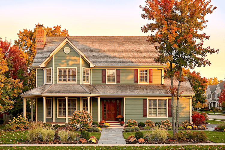 3-Bedroom, 1839 Sq Ft Colonial Home Plan - 124-1050 - Main Exterior