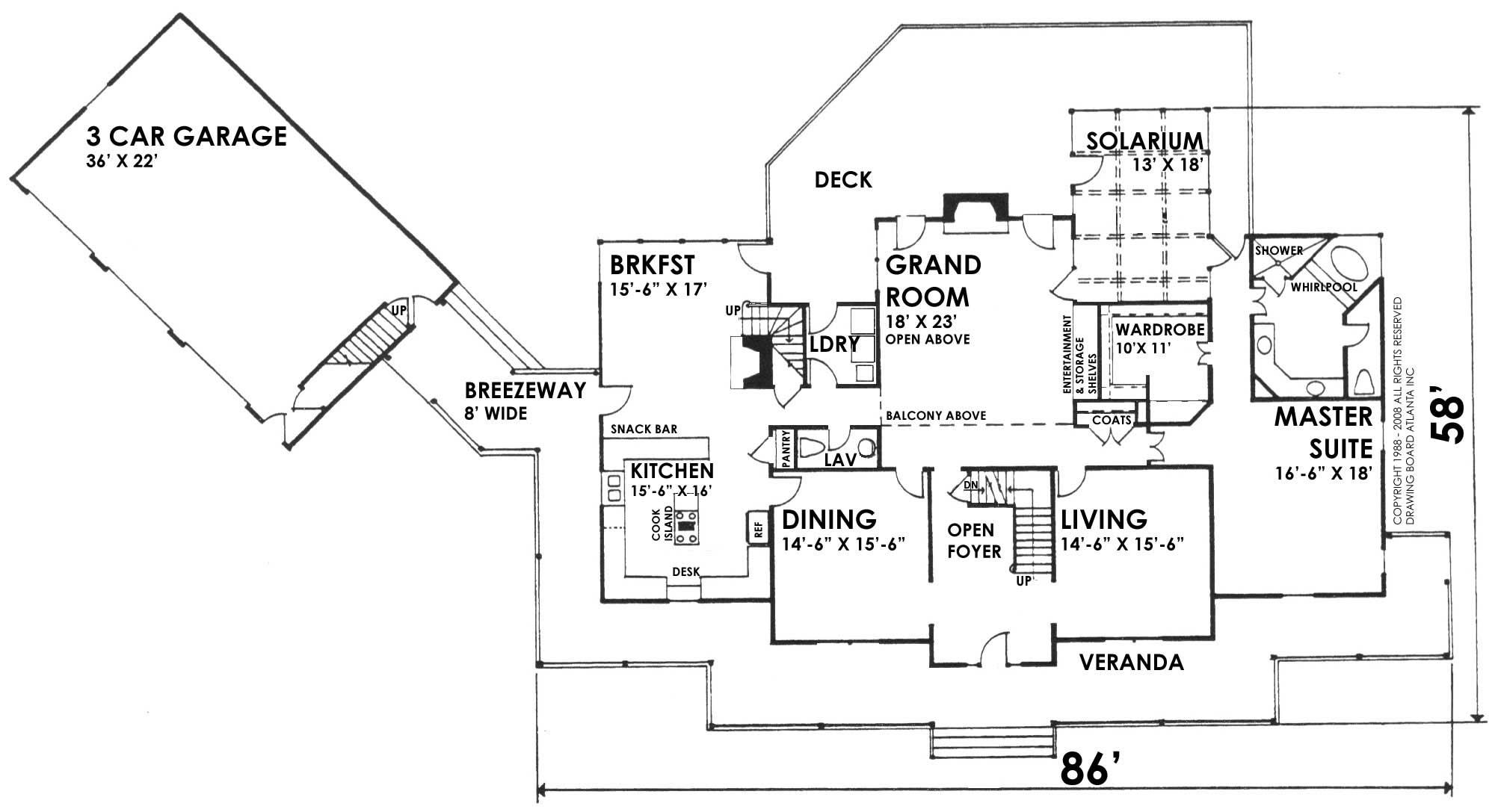 Floor Plan First Story