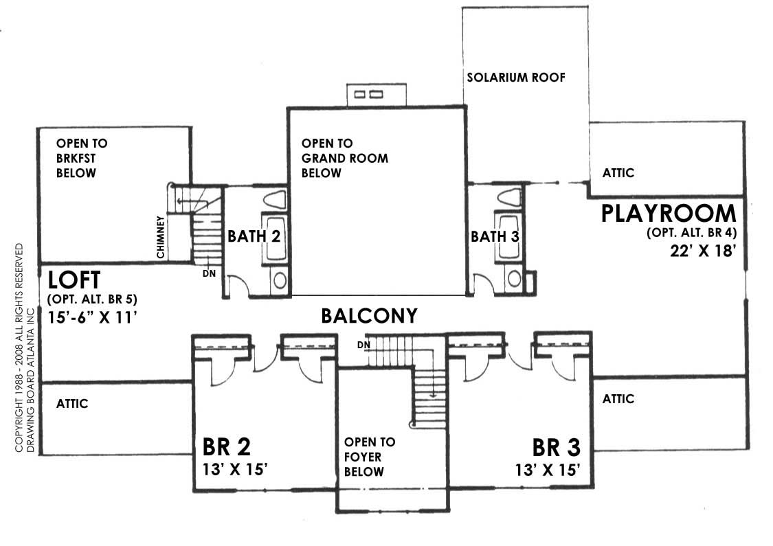 Floor Plan Second Story