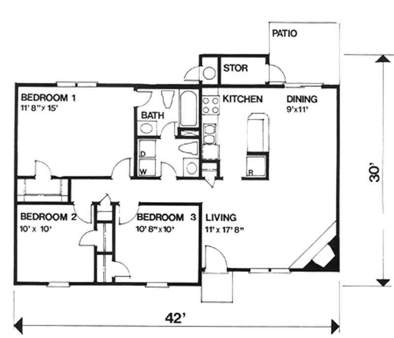 Floor Plan First Story