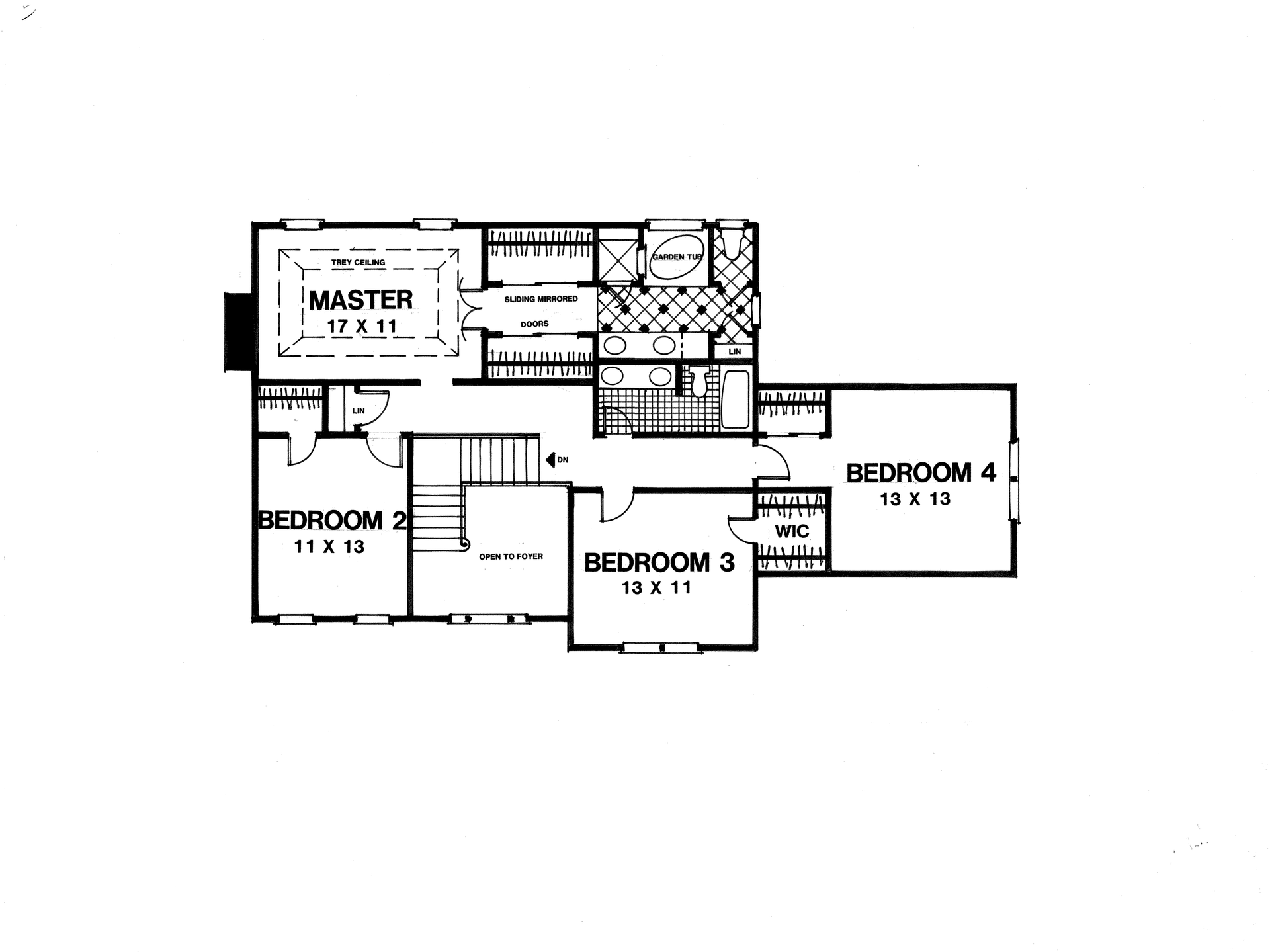 Floor Plan Second Story