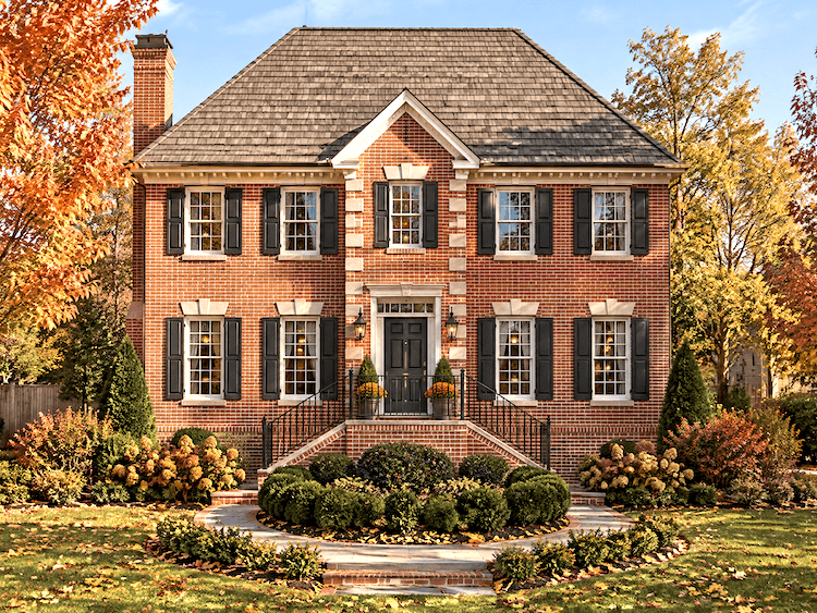3-Bedroom, 2483 Sq Ft Colonial House Plan - 124-1131 - Front Exterior