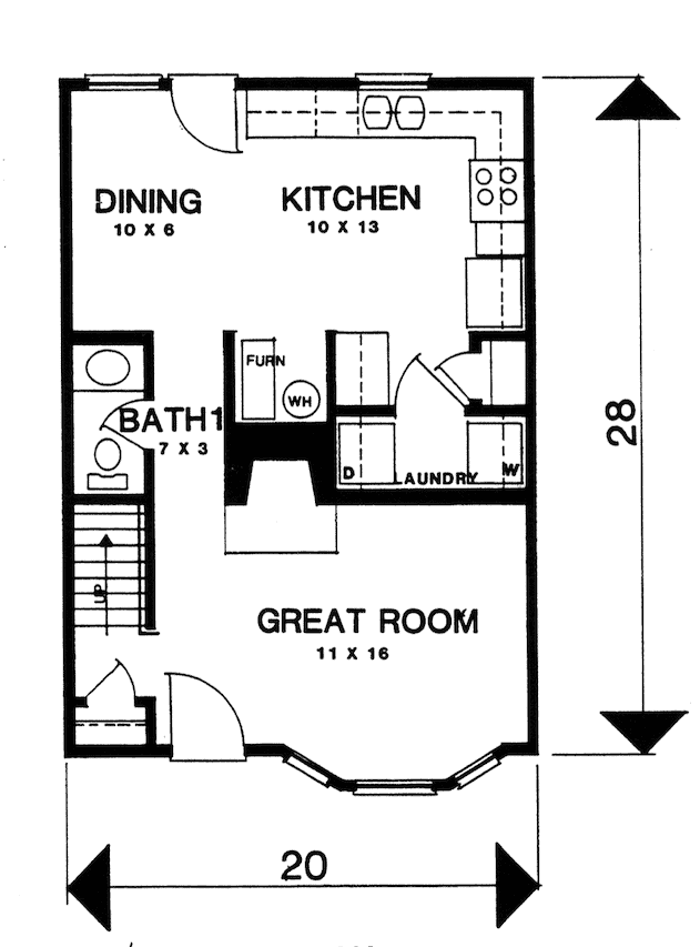Floor Plan First Story
