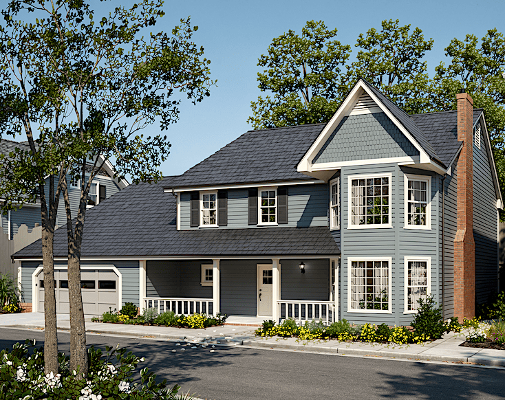 3-Bedroom, 1603 Sq Ft Contemporary Home Plan - 124-1147 - Main Exterior
