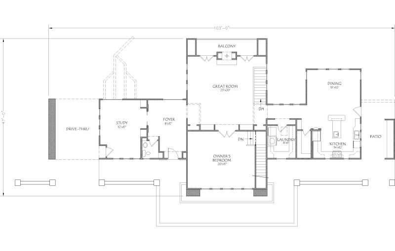 MAIN LEVEL FLOOR PLAN