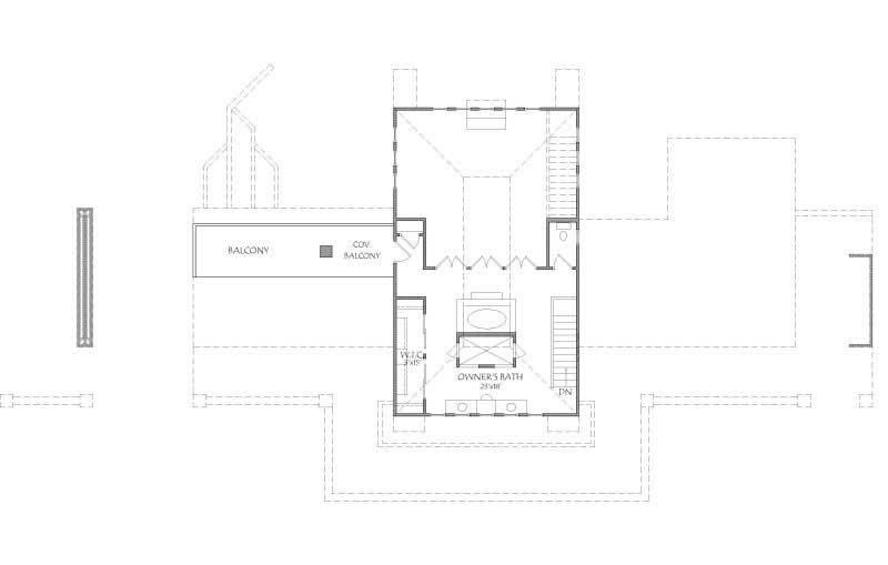 SECOND LEVEL FLOOR PLAN