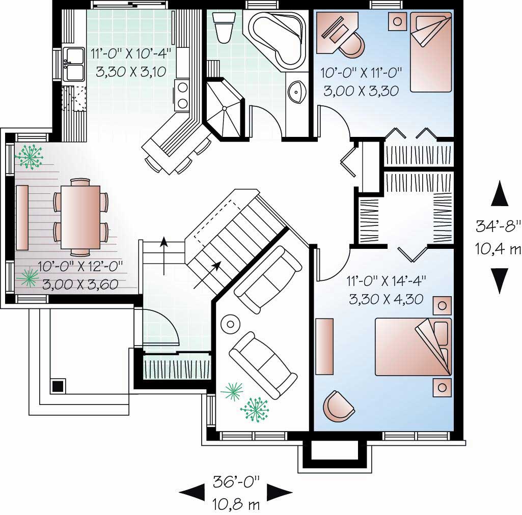Floor Plan First Story