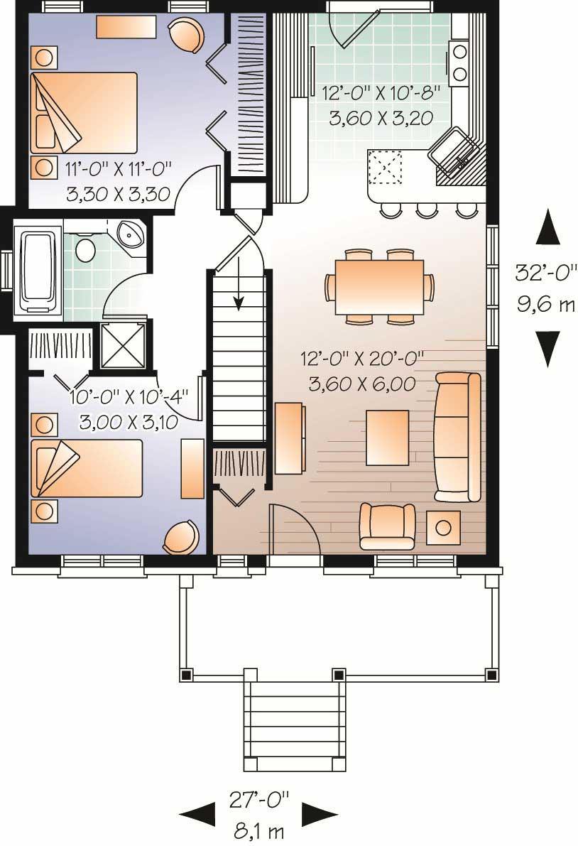 Floor Plan First Story