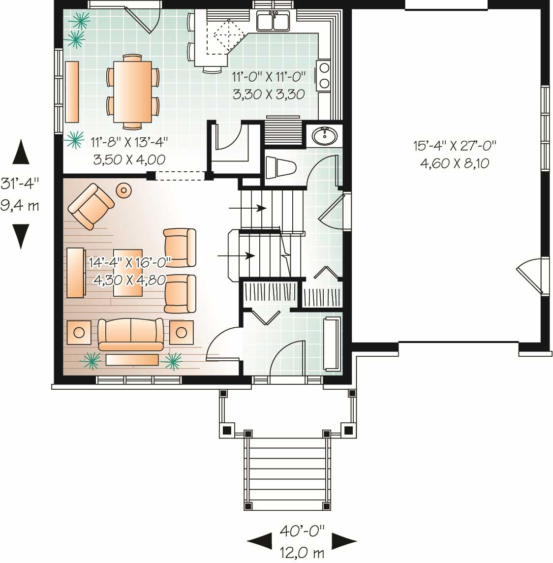 Floor Plan First Story