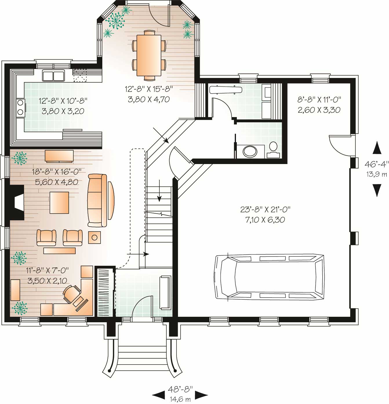 Floor Plan First Story