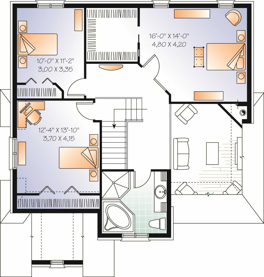 Floor Plan Second Story