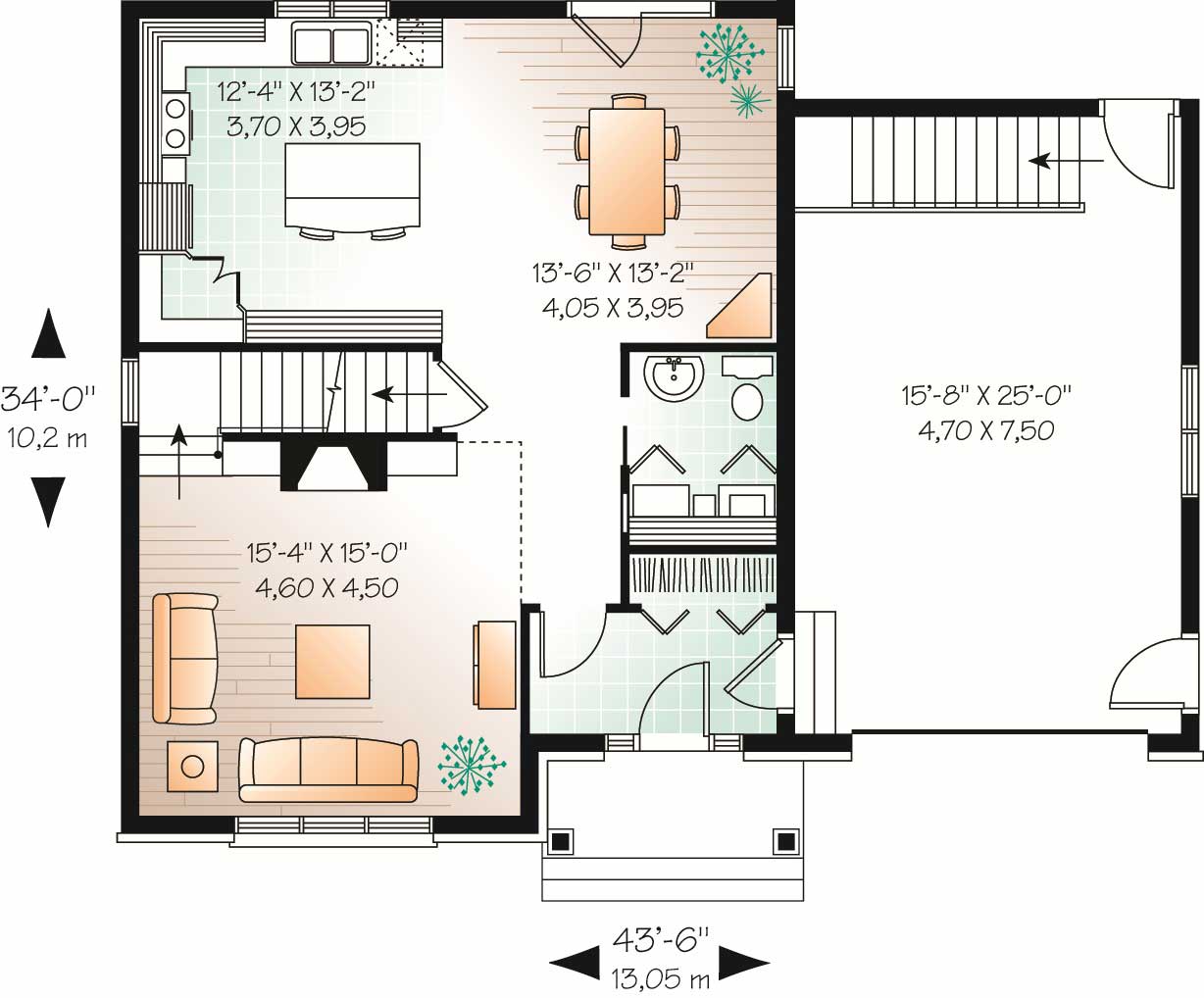 Floor Plan First Story