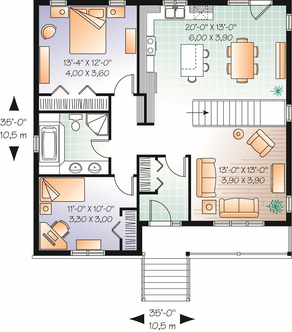 Floor Plan First Story