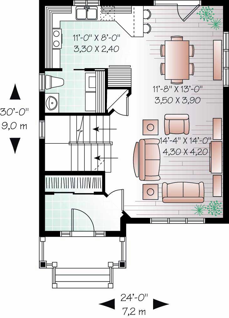 Floor Plan First Story