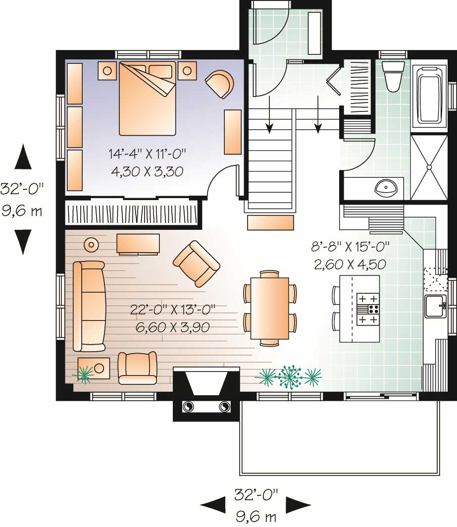 Floor Plan First Story