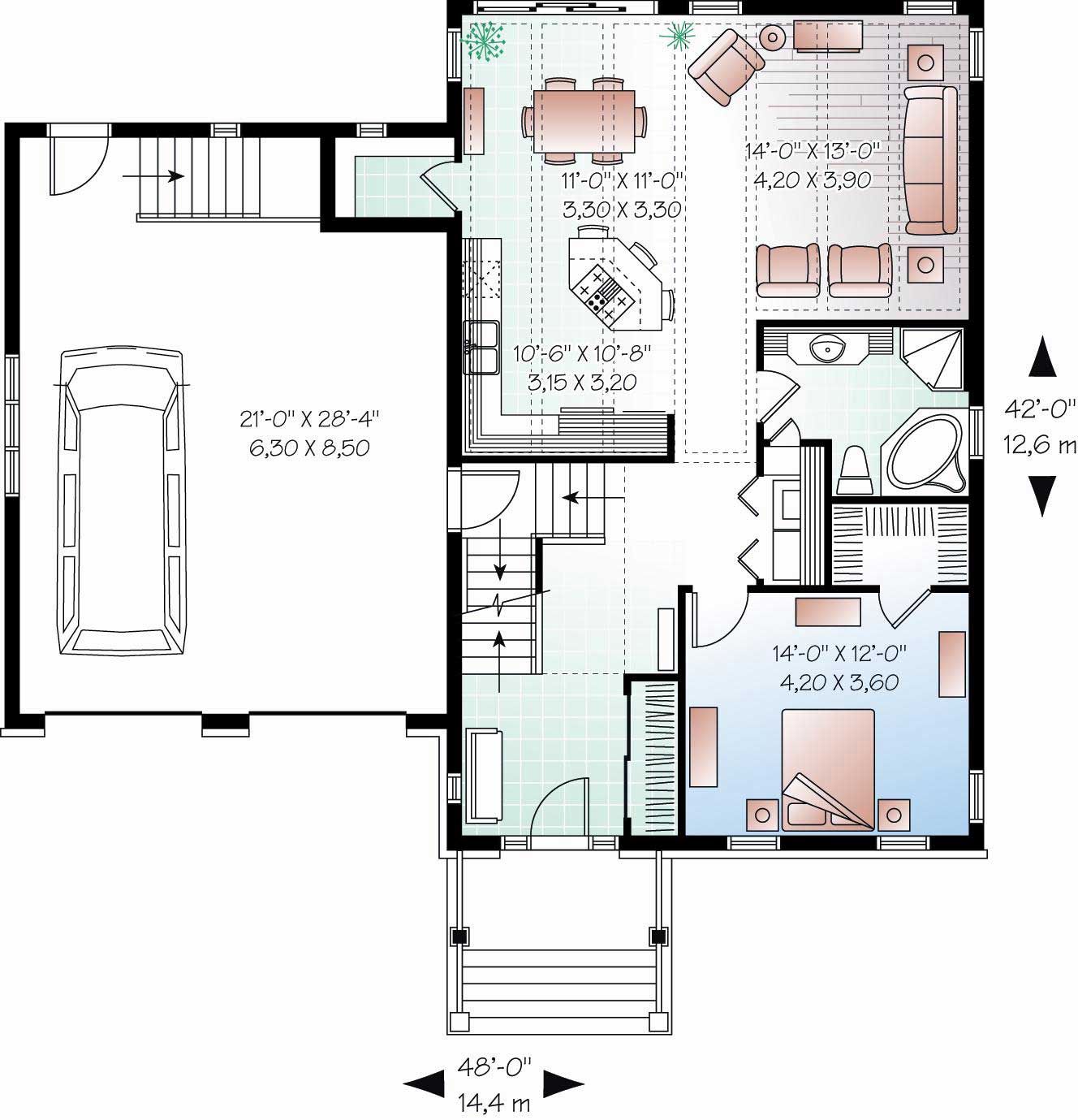 Floor Plan First Story