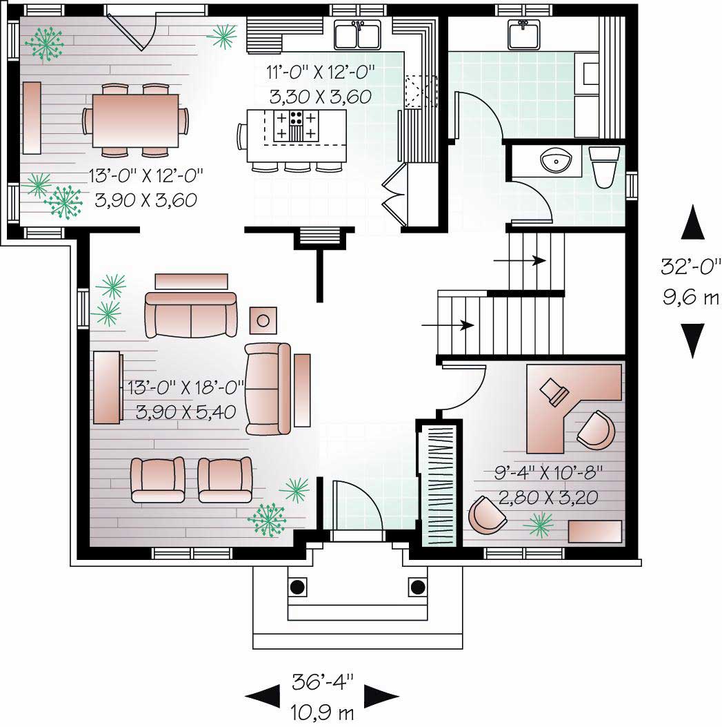 Floor Plan First Story