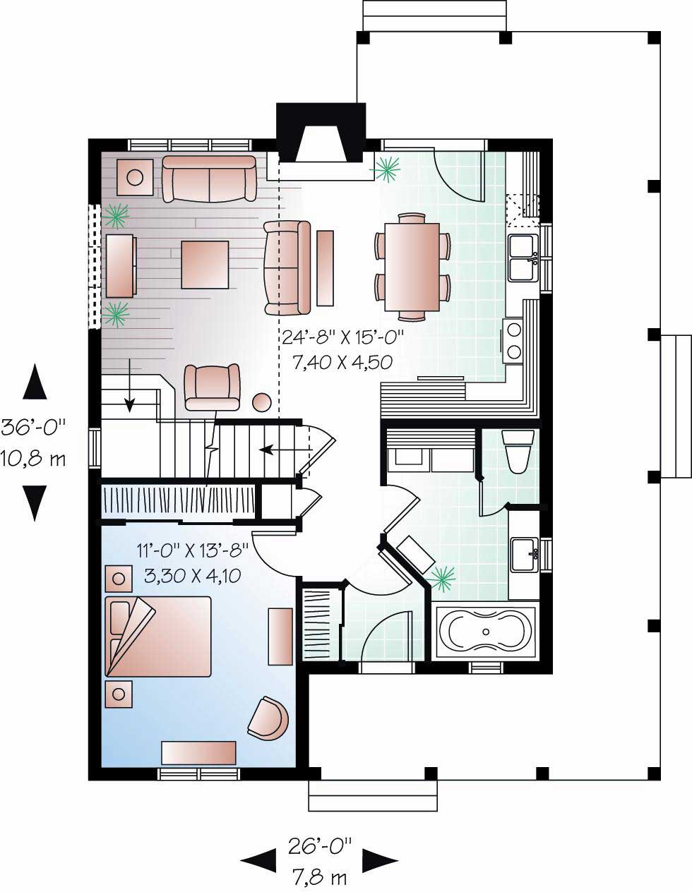 Floor Plan First Story