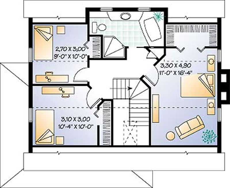 Upper Level Floor Plan