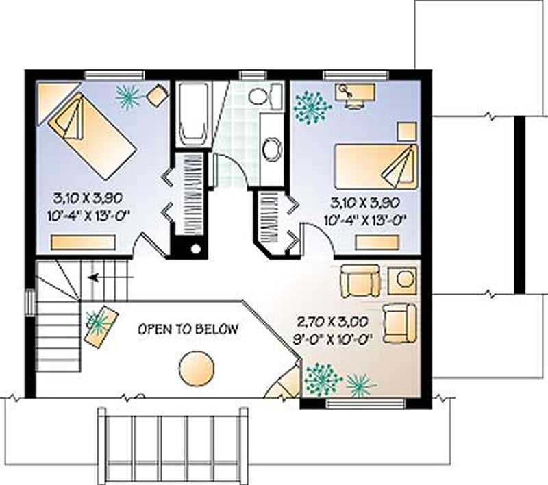 Upper Level Floor Plan