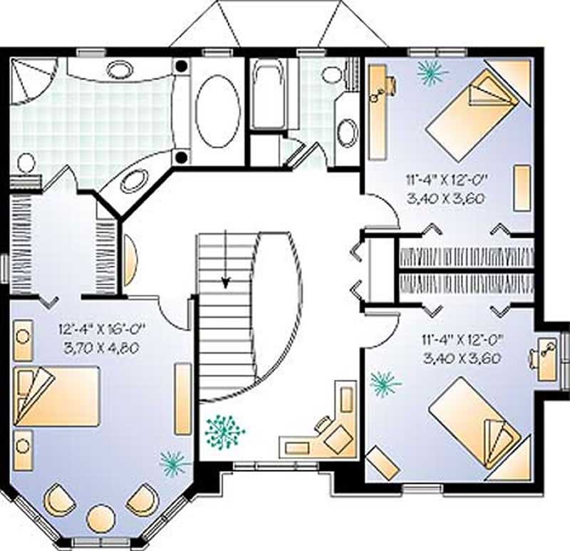 Upper Level Floor Plan
