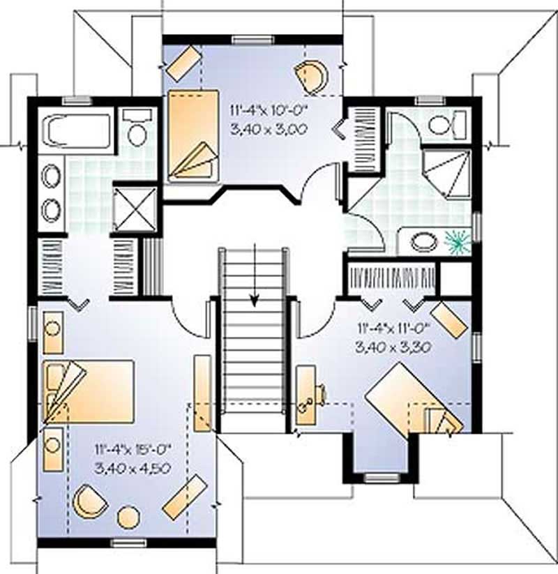 Upper Level Floor Plan