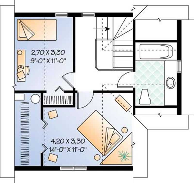 Upper Level Floor Plan