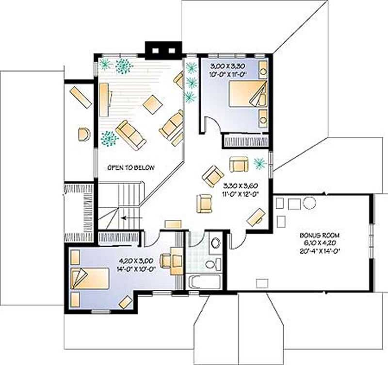 Upper Level Floor Plan
