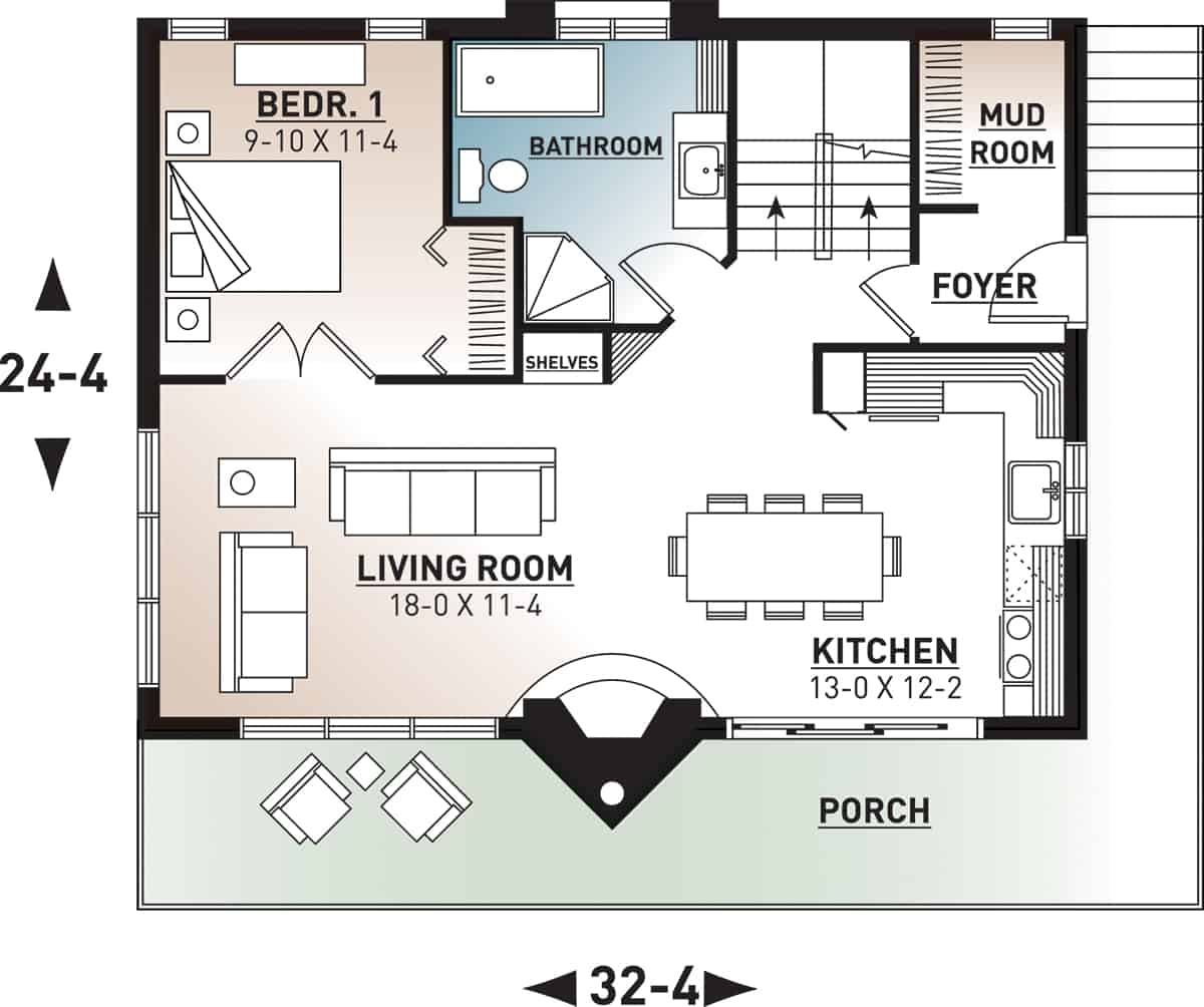 Floor Plan First Story