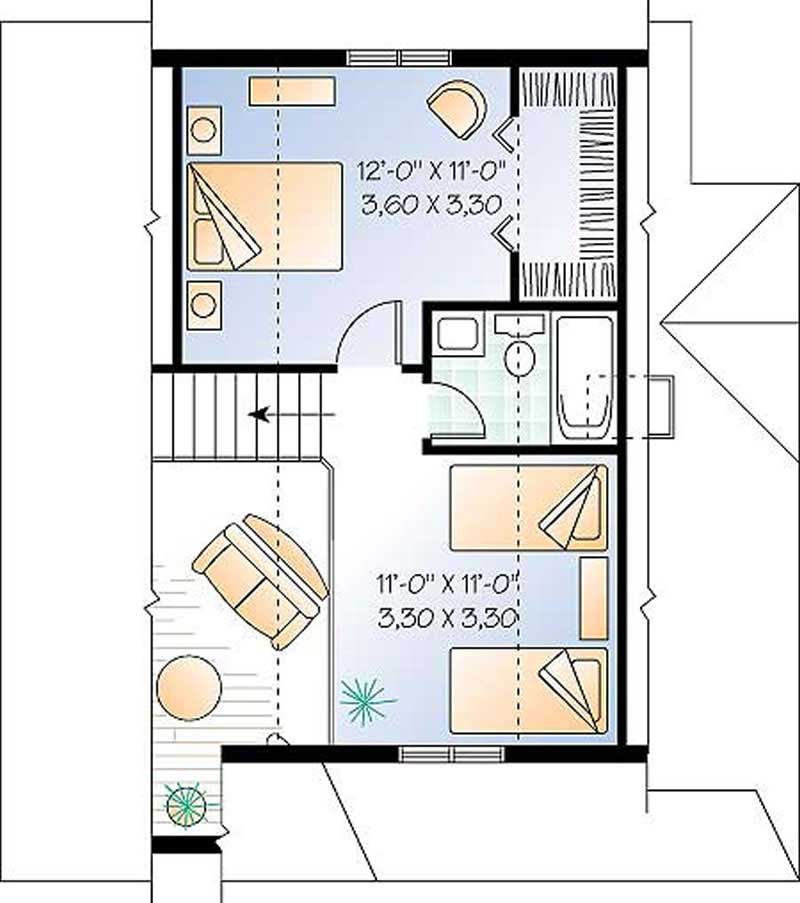 Upper Level Floor Plan