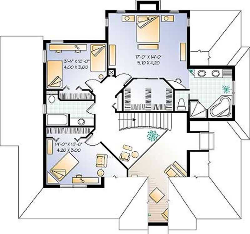 Upper Level Floor Plan