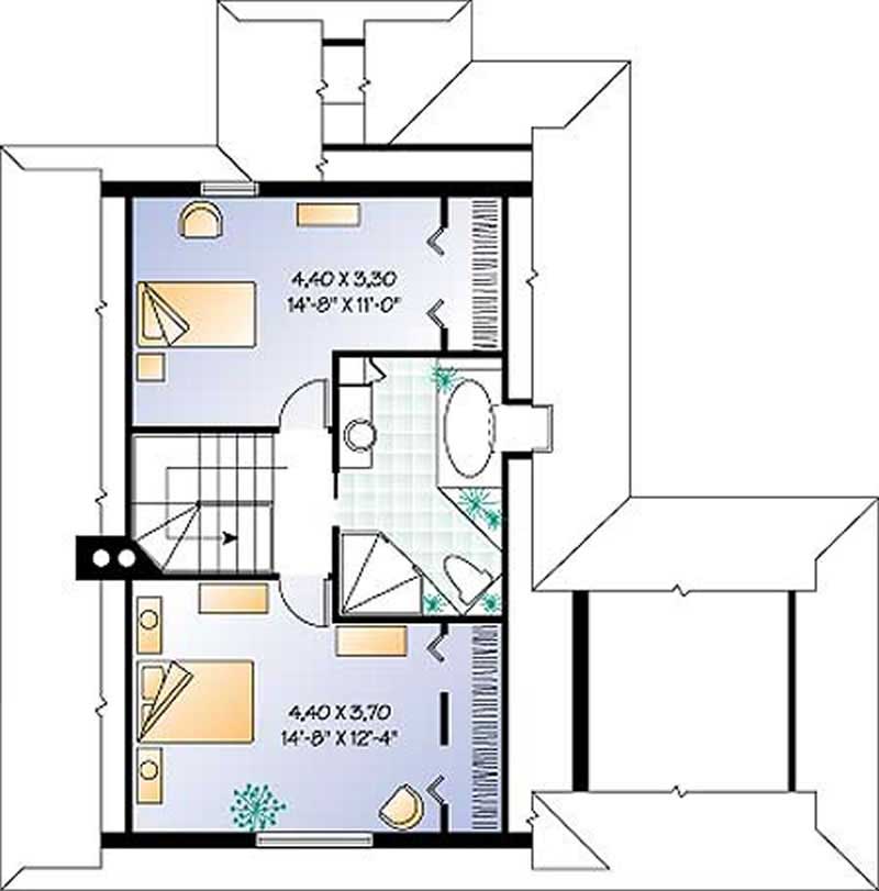 Upper Level Floor Plan