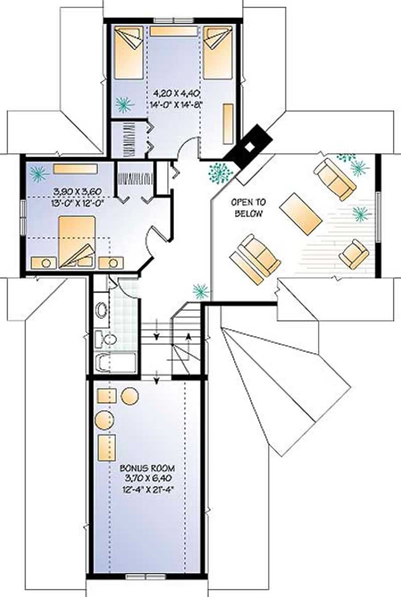 Upper Level Floor Plan