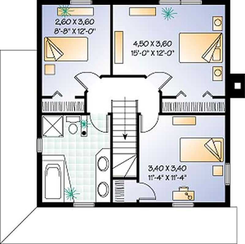 Upper Level Floor Plan