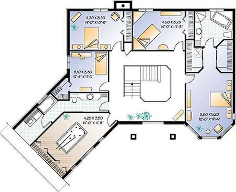 Upper Level Floor Plan