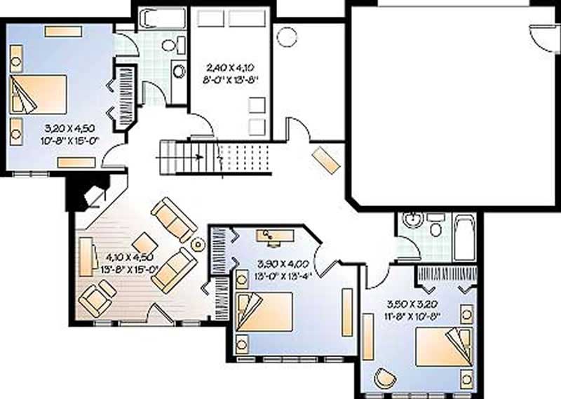Lower Level Floor Plan