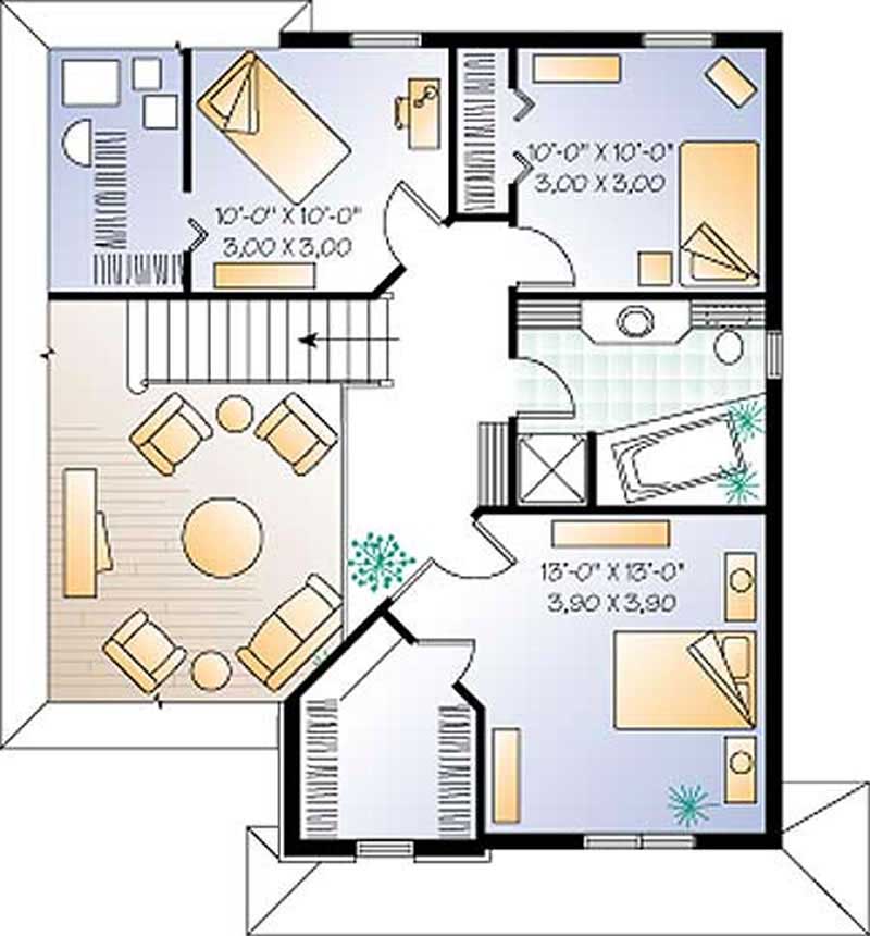 Upper Level Floor Plan