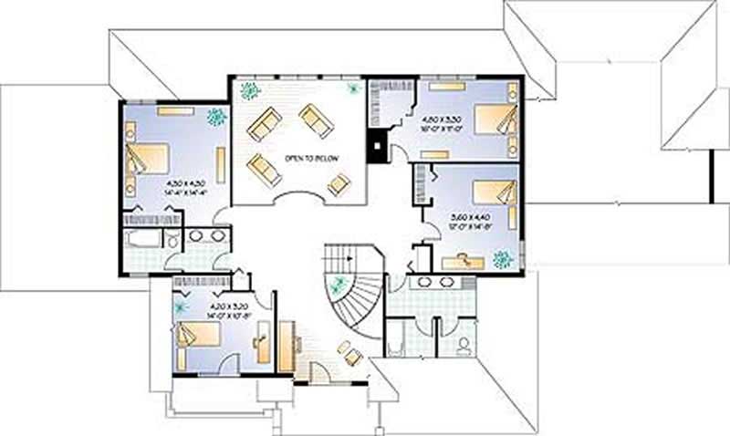 Upper Level Floor Plan