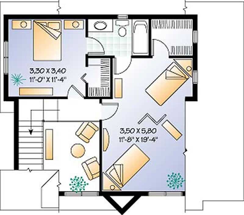 Upper Level Floor Plan