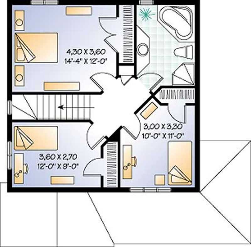 Upper Level Floor Plan