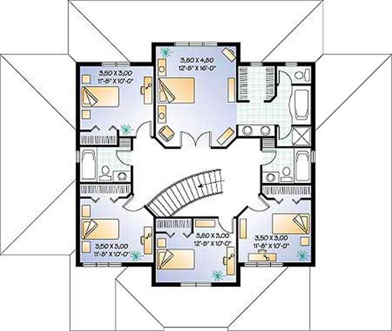 Upper Level Floor Plan