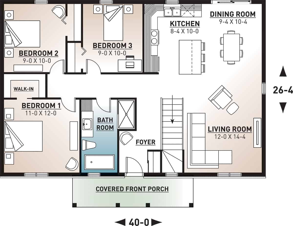 Floor Plan Main Level