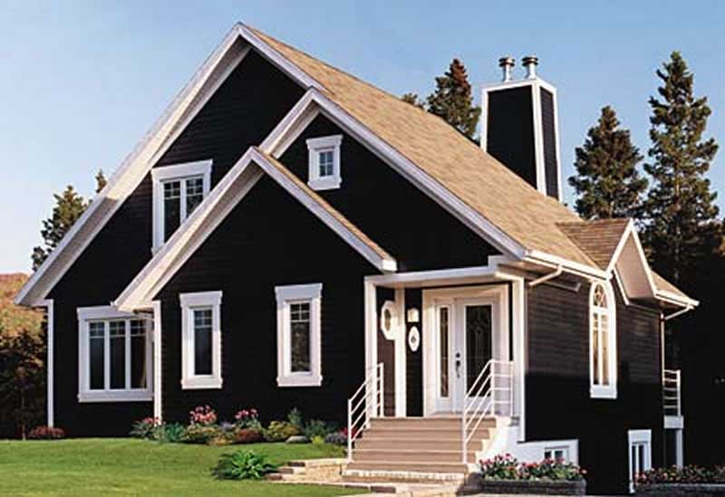3-Bedroom, 1468 Sq Ft Country House Plan - 126-1304 - Front Exterior