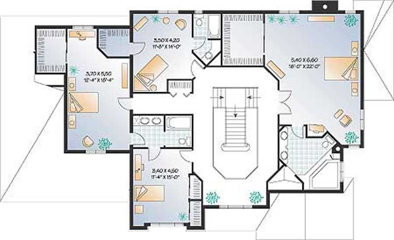 Upper Level Floor Plan