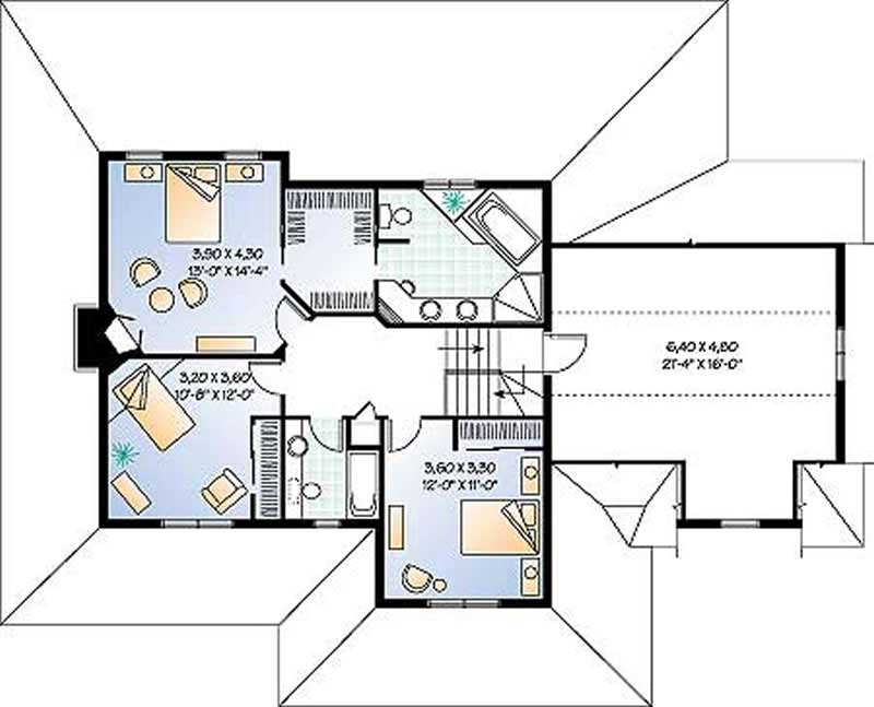 Upper Level Floor Plan