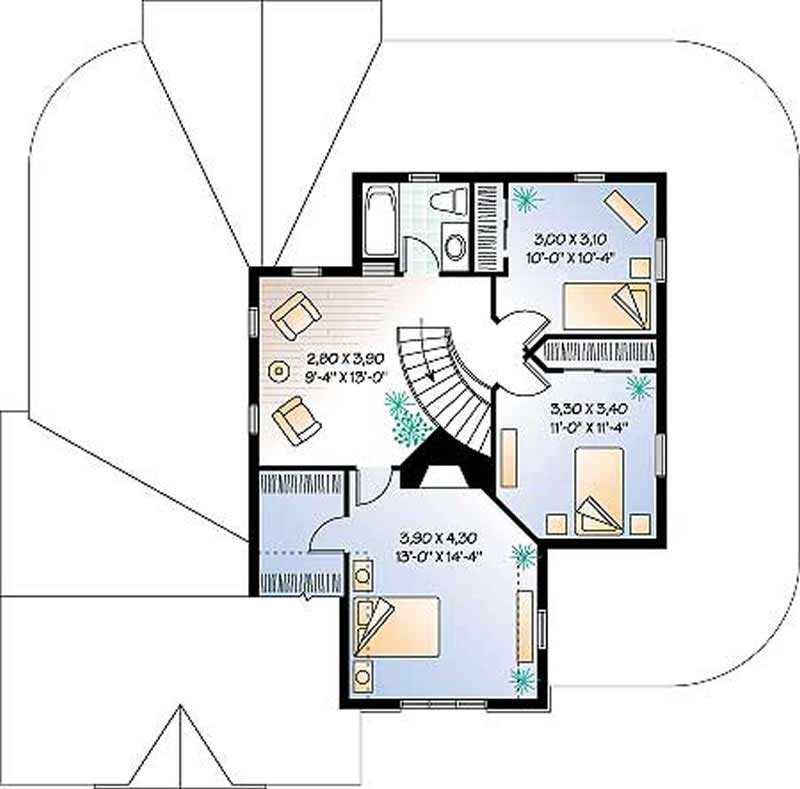 Upper Level Floor Plan